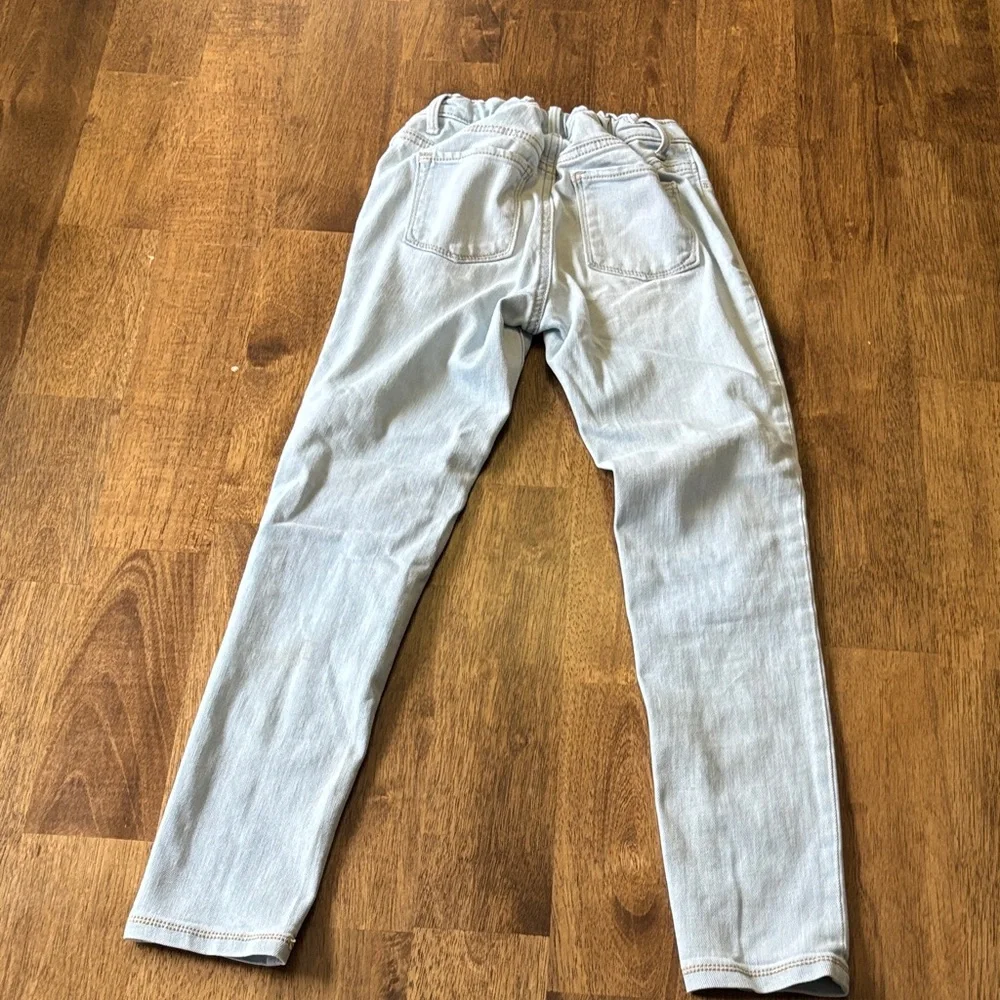 Old Navy Kids Light Blue Jeans, Rockstar Jeggings with adjustable waist